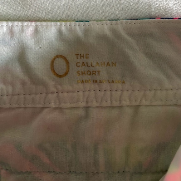 Lilly Pulitzer Women's 5" Lilly Loves Hawaii Callahan Shorts Size 0 - Picture 3 of 6